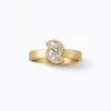 Align Half Round Diamond Ring 02^Shihara Clearance