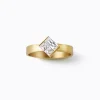 Align Rectangle Diamond Ring 01^Shihara Clearance