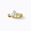 Align Rectangle Diamond Ring 02^Shihara Hot