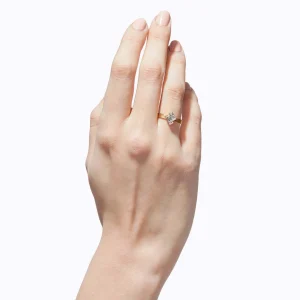 Align Rectangle Diamond Ring 02^Shihara Hot