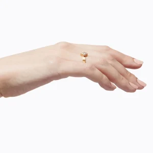 Align Rectangle Diamond Ring 01^Shihara Clearance