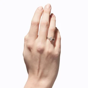 Align Rectangle Diamond Ring 02^Shihara Hot