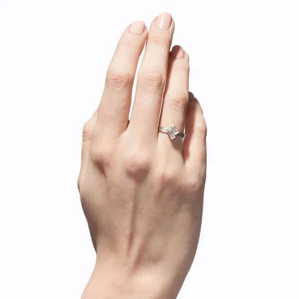 Align Rectangle Diamond Ring 02^Shihara Hot