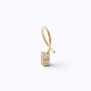 Boxed Diamond Earring 01 R^Shihara Best