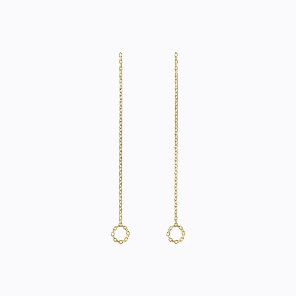Chain Earrings 05^Shihara Hot