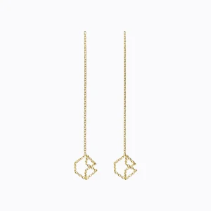 Chain Earrings 04s^Shihara Fashion