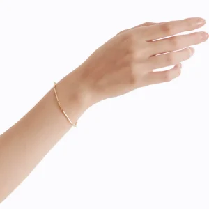 Construction Lines Bracelet 2-1^Shihara Outlet