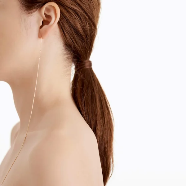 Construction Lines Earring 2-1^Shihara Fashion