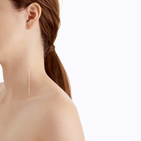 Construction Lines Earring 2-1^Shihara Hot