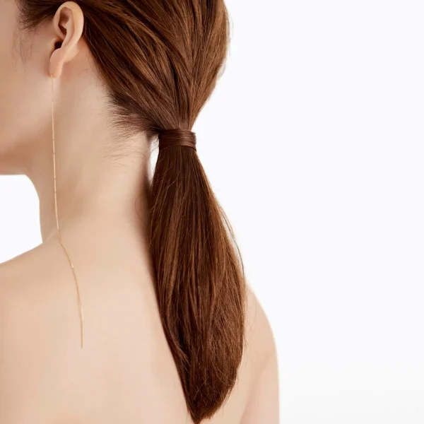 Construction Lines Earring 2-1^Shihara Fashion