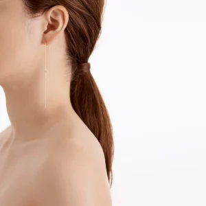 Construction Lines Earring 4-1^Shihara Fashion