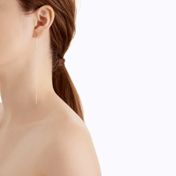 Construction Lines Earring 2-1^Shihara Hot