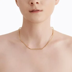 Construction Lines Necklace 4-1^Shihara Discount