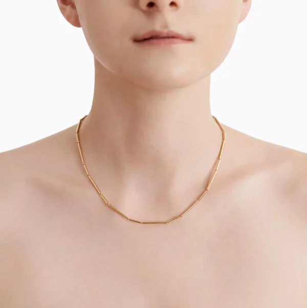 Construction Lines Necklace 2-1^Shihara Hot