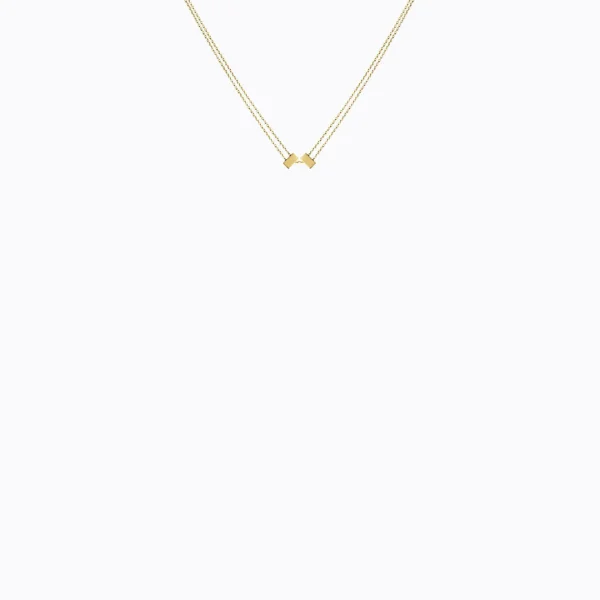 Cube Necklace 01^Shihara Clearance