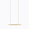 Diamond Bar Necklace 02^Shihara Online