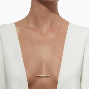 Diamond Bar Necklace 02^Shihara Online