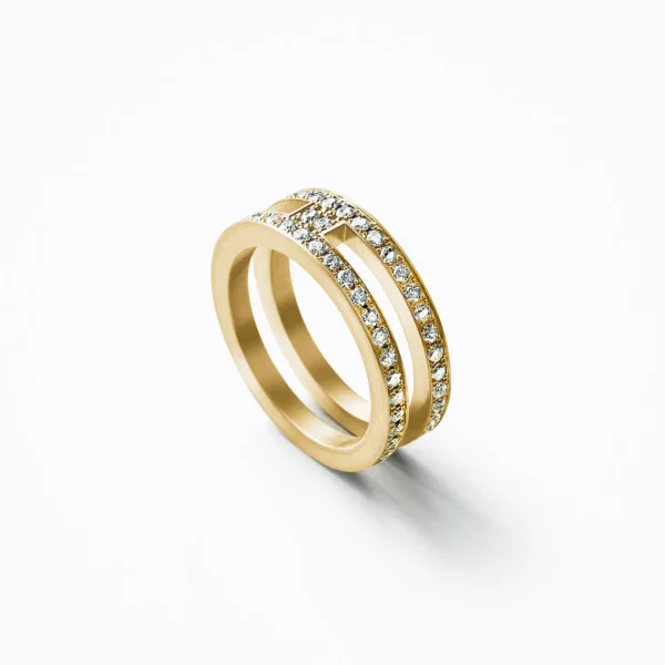 Diamond Bond Ring 04^Shihara Outlet