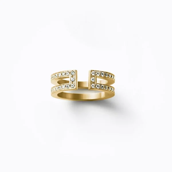 Diamond Bond Ring 02^Shihara Discount