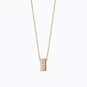 Diamond Brick Necklace^Shihara Hot
