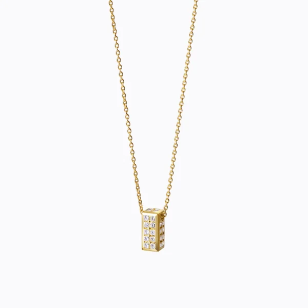 Diamond Brick Necklace^Shihara Hot