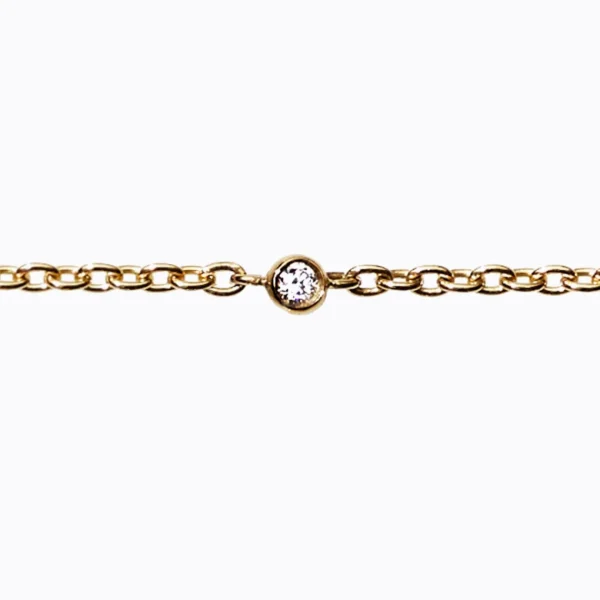 Diamond Chain Earring 200 (02)^Shihara Sale
