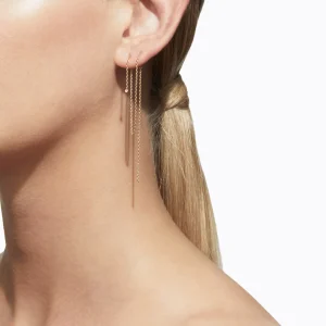 Diamond Chain Earring 200 (01)^Shihara Sale