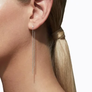 Diamond Chain Earring 150 (03)^Shihara New