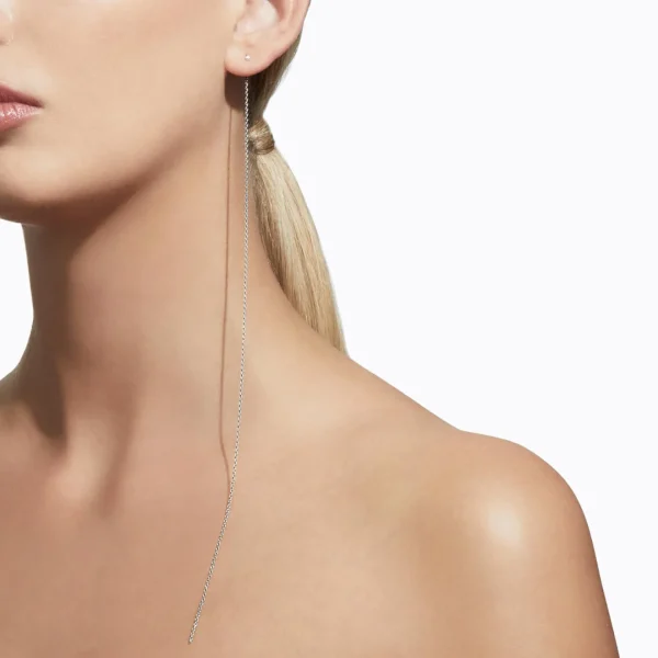 Diamond Chain Earring 250 (01)^Shihara Discount