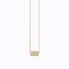 Diamond Cube Necklace 02^Shihara New