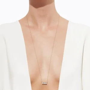 Diamond Cube Necklace 02^Shihara New