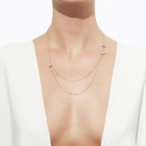 Diamond Cube Necklace 02^Shihara New