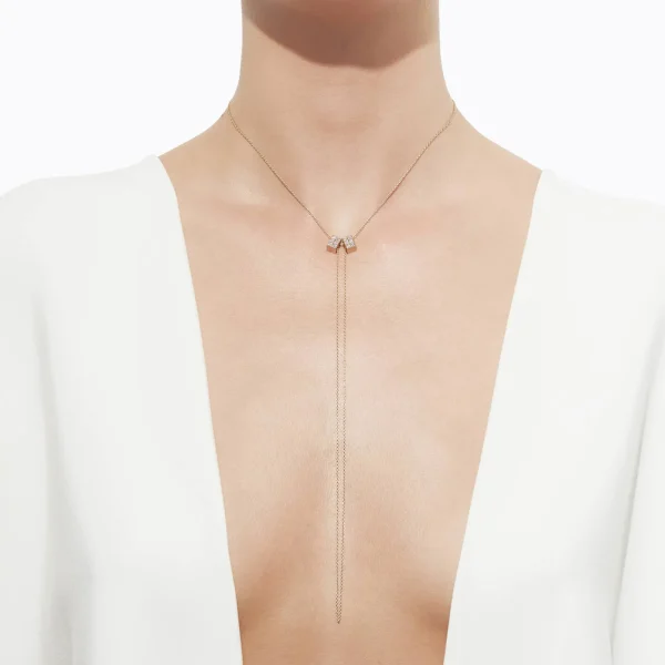 Diamond Cube Necklace 01^Shihara Clearance