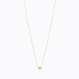 Diamond Cube Necklace 01^Shihara Clearance