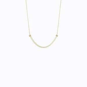 Diamond Cube Necklace 01^Shihara Clearance