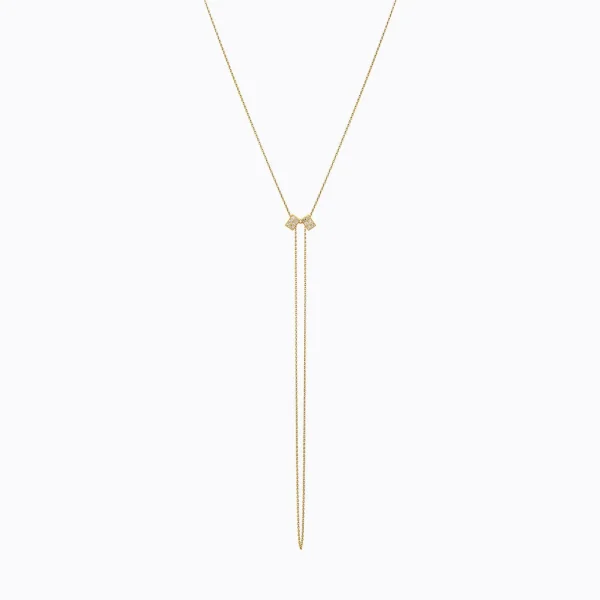 Diamond Cube Necklace 01^Shihara Clearance