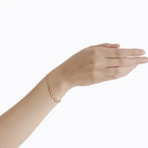 Diamond Link Bracelet 01^Shihara Sale