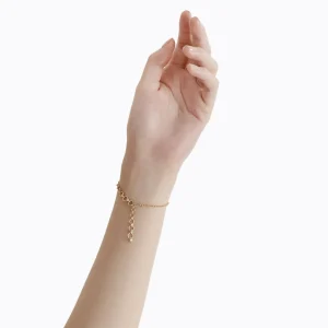 Diamond Link Bracelet 01^Shihara Sale