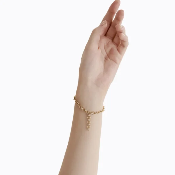 Diamond Link Bracelet 02^Shihara Outlet