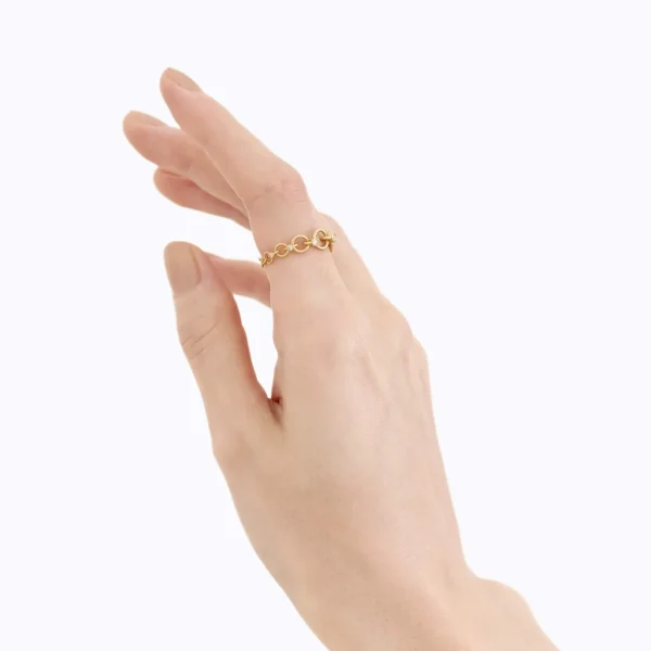 Diamond Link Ring 01^Shihara Sale
