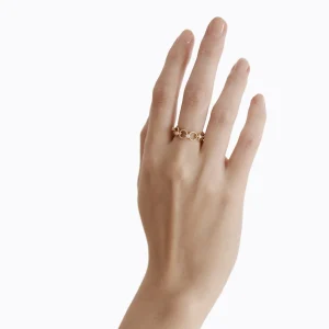 Diamond Link Ring 02^Shihara Discount