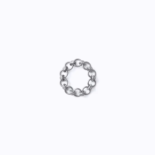 Diamond Link Ring 02^Shihara Discount
