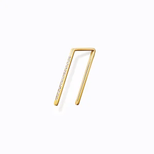 Diamond Post Earring 0201^Shihara Clearance