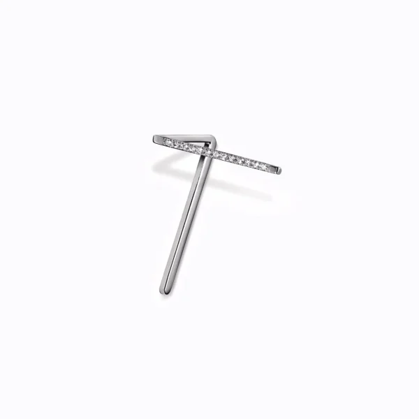 Diamond Post Earring 0301^Shihara Hot