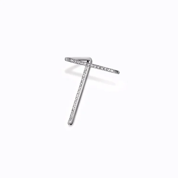 Diamond Post Earring 0302^Shihara Hot