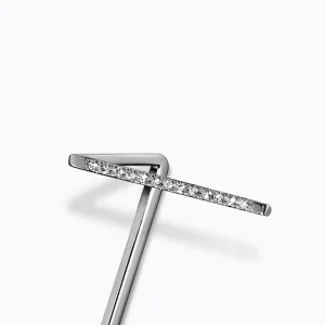 Diamond Post Earring 0301^Shihara Hot