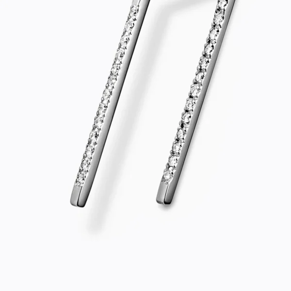 Diamond Post Earring 0202^Shihara Outlet