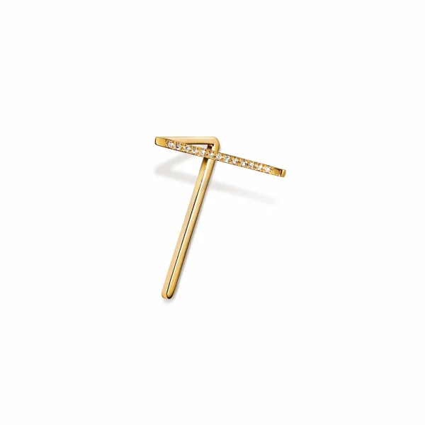 Diamond Post Earring 0301^Shihara Hot