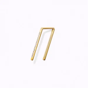 Diamond Post Earring 0201^Shihara Clearance