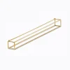 Diamond Rectangle Earring 90^Shihara Outlet